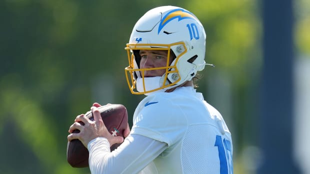 Los Angeles Chargers quarterback Justin Herbert